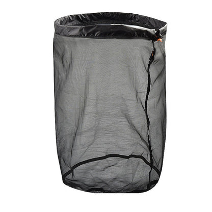 LUCKSTONE WSD2005020 กระเป๋าจัดระเบียบตาข่ายน้ำหนักเบา ขนาด:, S (Gray Blue), M (Gray Orange), L (Gray Green), XL (Gray Blue), XXL (Gray Black), S (Black Blue), M (Black Orange), L (Black Green), XL (Black Blue), XXL (Black Black), S-XXL (5PCS Black)   ...