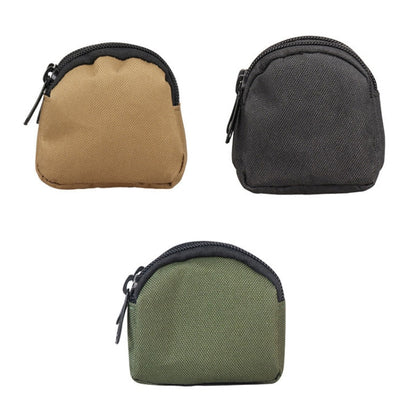 H25 Outdoor Sports Nylon Micro Slingshot Steel Ball Waist Bag กระเป๋าใส่เหรียญขนาดเล็ก, H25 Khaki, H25 Black, H25 Army Green