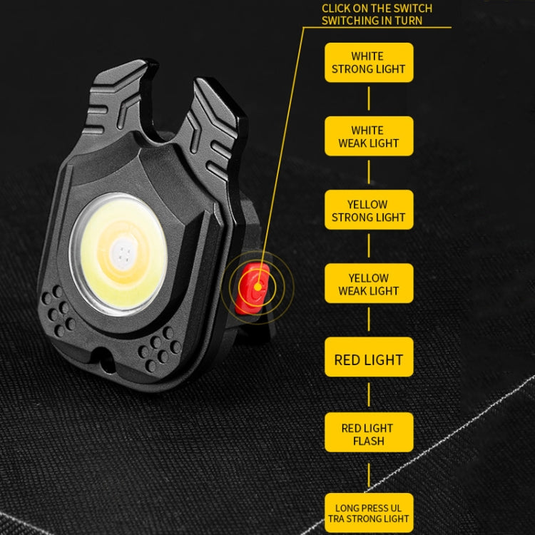 E-SMARTER W5129 ไฟฉายพกพา Mini Strong Light, Specification:, With Keychain, With Tape Rope