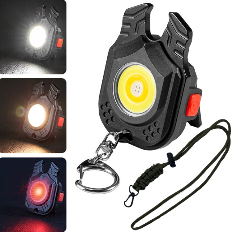E-SMARTER W5129 ไฟฉายพกพา Mini Strong Light, Specification:, With Keychain, With Tape Rope