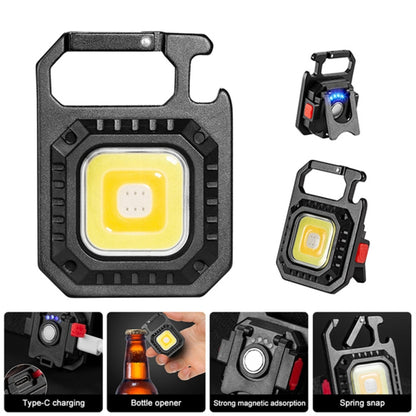 E-SMARTER W5130 Mini Keychain Strong Light ไฟฉายพกพา, Specification:, Light, With Bracket