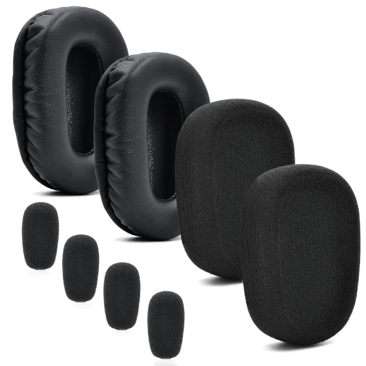 สำหรับ VXI BlueParrott B450-XT B450XT, 10  PCS Mi Cotton, 2 PCS Protein Leather Earmuffs, 2 PCS Sponge Earmuffs, 2 PCS  Velvet Earmuffs