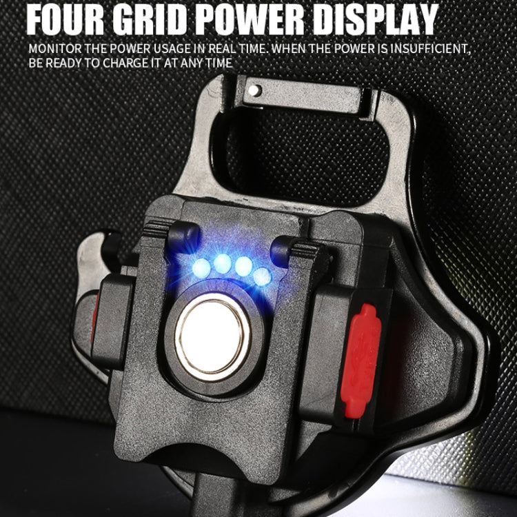E-SMARTER W5133 ไฟฉายพกพา Mini Keychain Strong Light, Specification:, Black, Black+Tripod