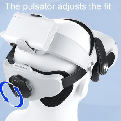 สายรัดศีรษะ VQ2 Elite พร้อมที่ใส่แบตเตอรี่สำหรับ Oculus Quest 2, VQ2 Head Strap