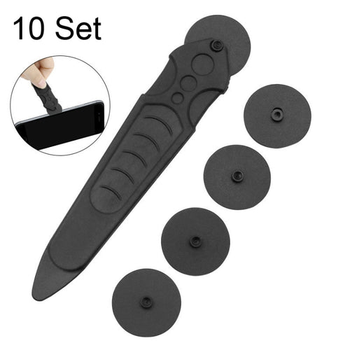 10 ชุดคาร์บอนไฟเบอร์ Roller LEVER Crowbar โทรศัพท์แยกกรอบ Maker, 10 Sets Removal Tool