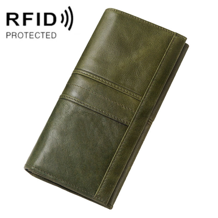 BP806 RFID Anti-Theft Brush Lady Wallet Multi-Card Clutch Bag, BP806 Red, BP806 Green, BP806 Black