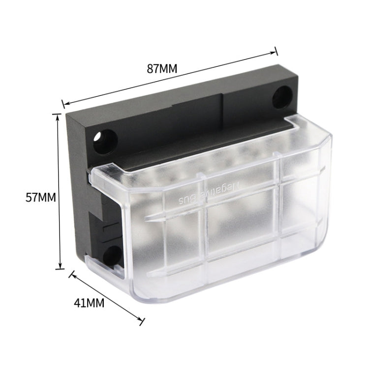 บัสบาร์ RV 12PIN 100A 32V แถบสายไฟทองแดงกระแสสูง, AOA1903
