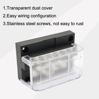 บัสบาร์ RV 12PIN 100A 32V แถบสายไฟทองแดงกระแสสูง, AOA1903