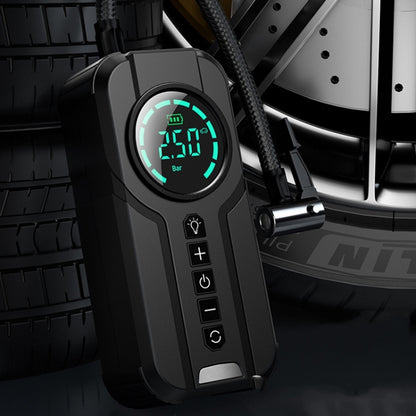 YX1819 เครื่องสูบลมแบบพกพาแบบมีสายรถยนต์ไฟฟ้ายางรถยนต์กำลังสูง Inflator, YX1819 Wired