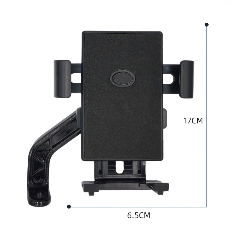 YY02 จักรยานรถจักรยานยนต์รถยนต์ไฟฟ้าที่วางโทรศัพท์มือถือสากลสไตล์:, Car Handle Model, Rearview Mirror Model, Rearview Mirror + Wrench + Screw