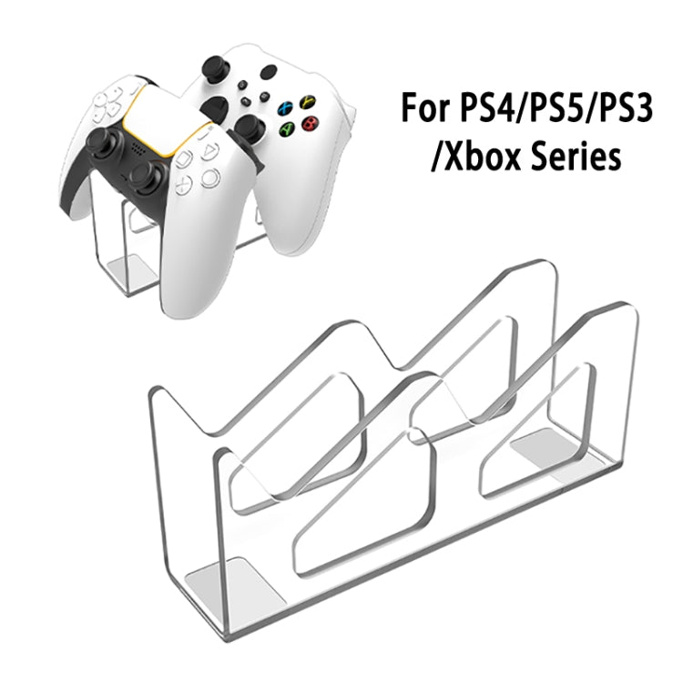 IPLAY HBX-433 Gamepad แท่นวางเดสก์ท็อปโปร่งใสสำหรับ PS4 / PS5 / PS3 / Xbox / Switch, HBX-433