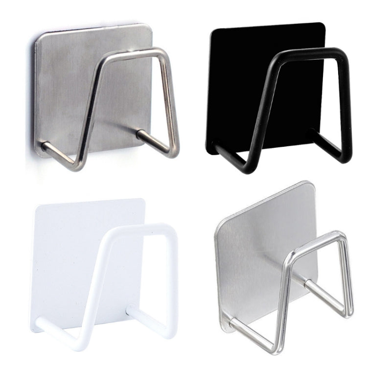 4 PCS 304 Stainless Steel Sponge Rack Sink Drain Rack, สี:, Brushed Color, Baking Black, Large True Color, Large Baking Black, Large Baking White, 201 Ture Color
