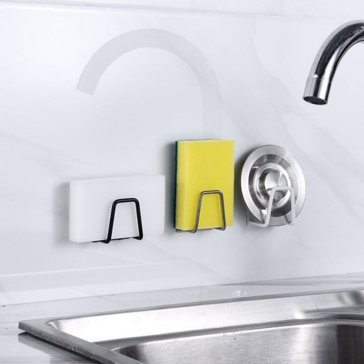 4 PCS 304 Stainless Steel Sponge Rack Sink Drain Rack, สี:, Brushed Color, Baking Black, Large True Color, Large Baking Black, Large Baking White, 201 Ture Color