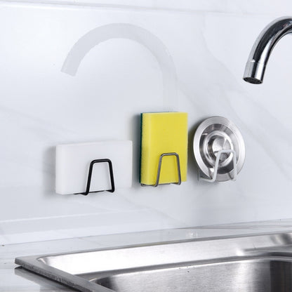 4 PCS 304 Stainless Steel Sponge Rack Sink Drain Rack, สี:, Brushed Color, Baking Black, Large True Color, Large Baking Black, Large Baking White, 201 Ture Color