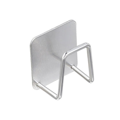 4 PCS 304 Stainless Steel Sponge Rack Sink Drain Rack, สี:, Brushed Color, Baking Black, Large True Color, Large Baking Black, Large Baking White, 201 Ture Color