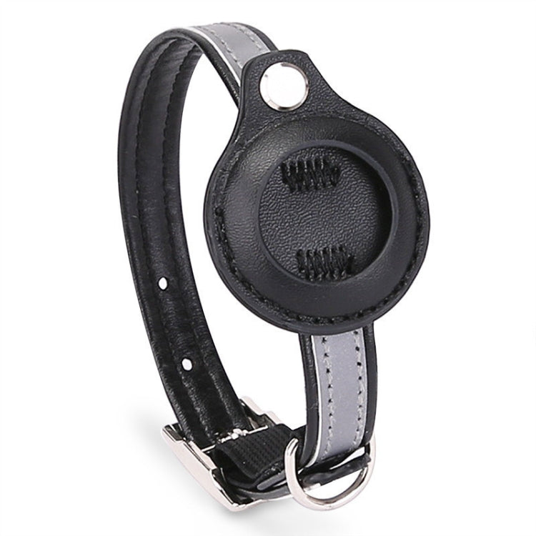 สำหรับ Airtag Tracker ฝาครอบป้องกัน Pet PU Collar, XS, M, S