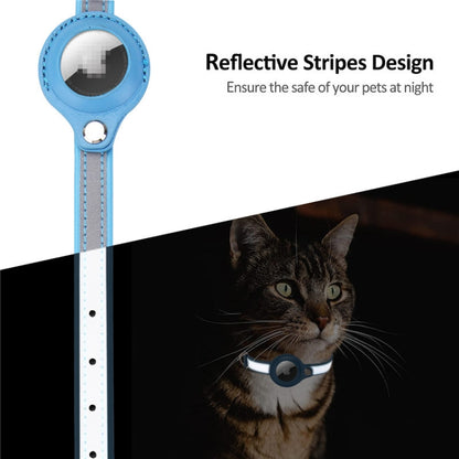 สำหรับ Airtag Tracker ฝาครอบป้องกัน Pet PU Collar, XS, M, S
