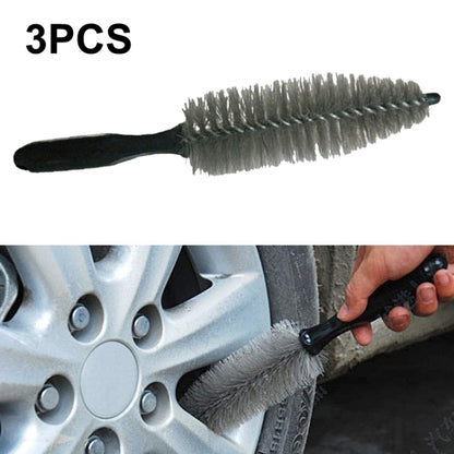 3 PCS แปรงยางรถยนต์แปรงพรมเท้า Pad สไตล์:, DM-08 Pointed Brush, DM-093 Large U-shaped Brush, DM-118 Double Twisted Wire Brush