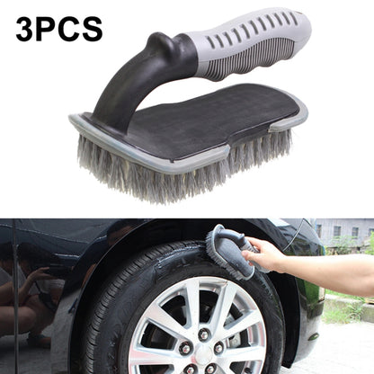 3 PCS แปรงยางรถยนต์แปรงพรมเท้า Pad สไตล์:, DM-08 Pointed Brush, DM-093 Large U-shaped Brush, DM-118 Double Twisted Wire Brush