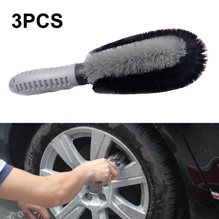 3 PCS แปรงยางรถยนต์แปรงพรมเท้า Pad สไตล์:, DM-08 Pointed Brush, DM-093 Large U-shaped Brush, DM-118 Double Twisted Wire Brush