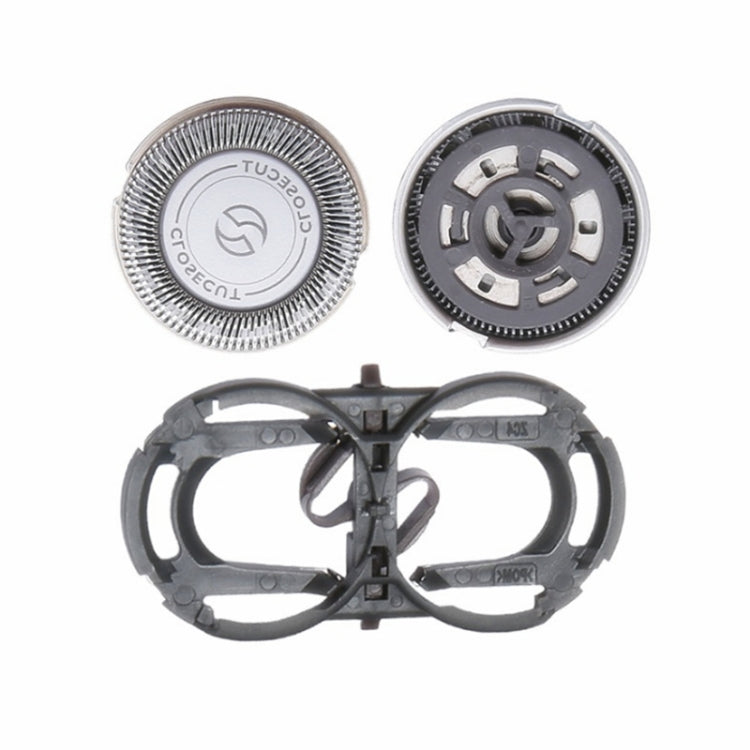 มีดโกนหัวโกนพร้อมตัวยึด ABS ชุดสำหรับ Philips PQ182 PQ183 PQ206 /190, Shaving Blades