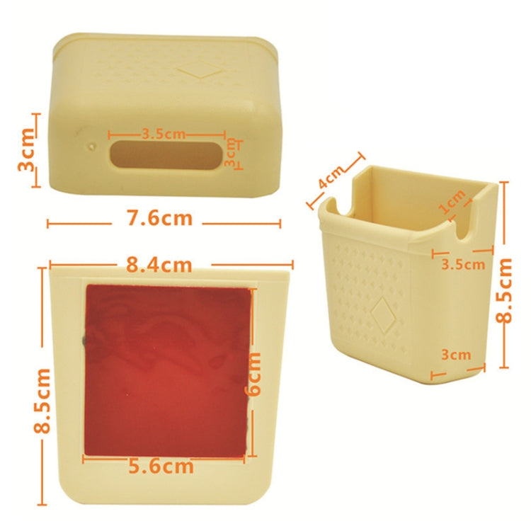 แท่นวางโทรศัพท์มือถือกาวติดรถยนต์กล่องเก็บบุหรี่, DM-004 Beige, DM-005 Black