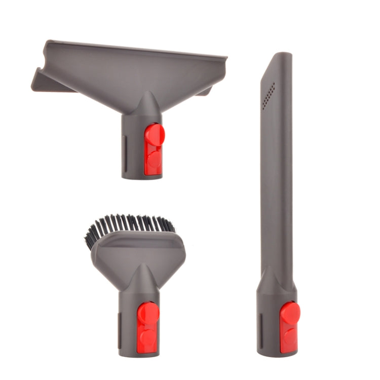 อุปกรณ์เสริมเครื่องดูดฝุ่นสำหรับ Dyson V7 V8 V10 V11 V12 V15, 5 In 1, Soft Brush, Two -in -one Brush, 2 PCS Stain Brush, Mattress+Crevice+Stain Brush, 4 In 1 Set, Hose Set, 2 PCS Adapter, Bracket