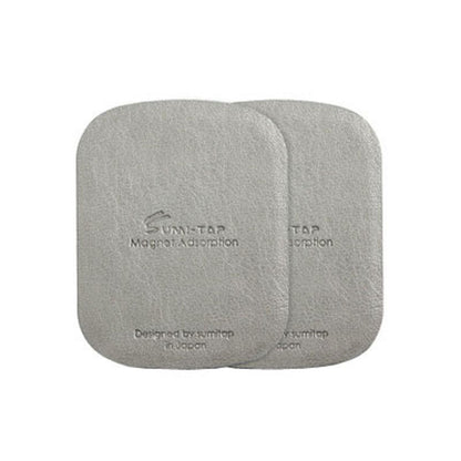 SUMITAP STHP-C40 Leather Square Magnetic Sheet อุปกรณ์เสริมที่วางโทรศัพท์ในรถยนต์แบบแม่เหล็ก, STHP-C40 Black, STHP-C40 Gray, STHP-C40 Brown