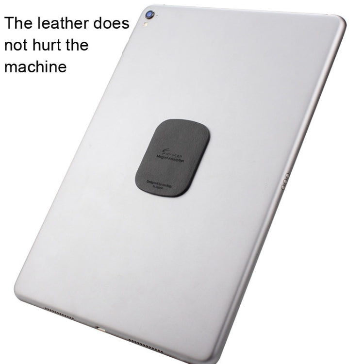 SUMITAP STHP-C40 Leather Square Magnetic Sheet อุปกรณ์เสริมที่วางโทรศัพท์ในรถยนต์แบบแม่เหล็ก, STHP-C40 Black, STHP-C40 Gray, STHP-C40 Brown