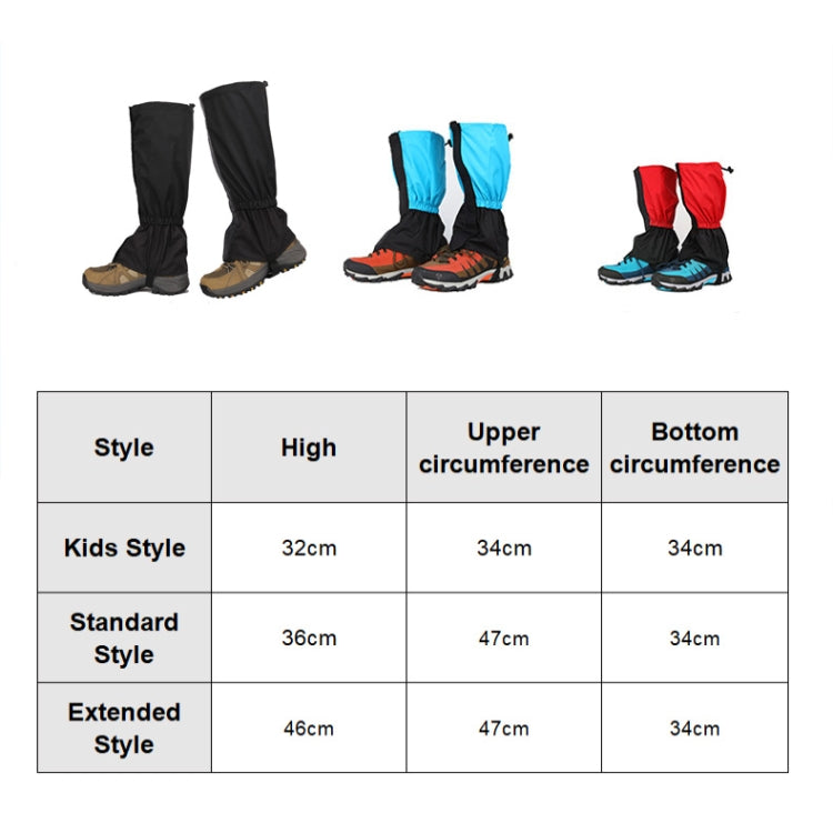 ฝาครอบเท้ากันน้ำกลางแจ้งทะเลทรายหิมะกันทราย Spec:, Standard (Red), Standard (Rose Red), Standard (Sky Blue), Standard (Royal Blue), Standard (Orange), Standard (Black), Standard (Green), Extended (Royal Blue), Extended (Orange), Extended (Red)         ...