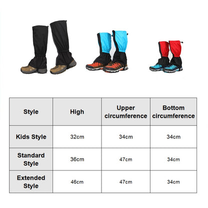 ฝาครอบเท้ากันน้ำกลางแจ้งทะเลทรายหิมะกันทราย Spec:, Standard (Red), Standard (Rose Red), Standard (Sky Blue), Standard (Royal Blue), Standard (Orange), Standard (Black), Standard (Green), Extended (Royal Blue), Extended (Orange), Extended (Red)         ...