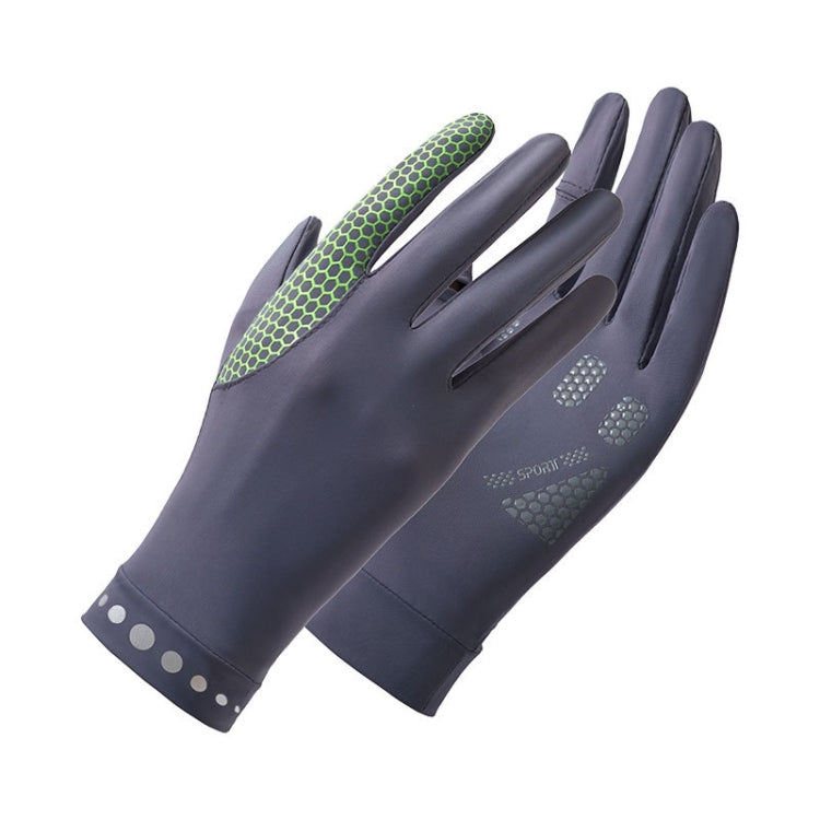 1 คู่ XC-14 ถุงมือผ้าไหมน้ำแข็งสำหรับขับขี่ครีมกันแดด Anti-UV Fingerless สไตล์:, Honeycomb (Purple), Honeycomb (Pink), Honeycomb (Yellow), Honeycomb (Gray), Honeycomb (Black), Honeycomb (Dark Gray), Line (Purple), Line (Dark Gray), Line (Light Gray)   ...