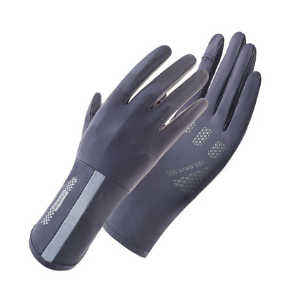 1 คู่ XC-14 ถุงมือผ้าไหมน้ำแข็งสำหรับขับขี่ครีมกันแดด Anti-UV Fingerless สไตล์:, Honeycomb (Purple), Honeycomb (Pink), Honeycomb (Yellow), Honeycomb (Gray), Honeycomb (Black), Honeycomb (Dark Gray), Line (Purple), Line (Dark Gray), Line (Light Gray)   ...