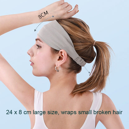 3 PCS Cold Feeling Sports Hairband Fitness เข็มขัดดูดซับเหงื่อ, Hairband (624 Light Pink), Hairband(824 Black), Hairband (624 Black)