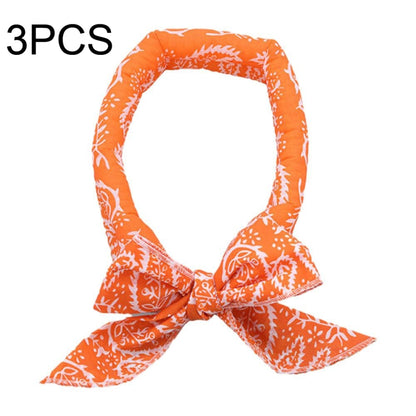 3 PCS Summer Cooling Bandana Neck Wraps Scarf สำหรับผู้หญิงผู้ชายเด็กสัตว์เลี้ยง, Black Leaves, Blue Leaves, Red Leaves, Green Leaves, Yellow Leaves
