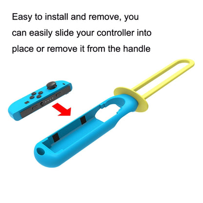 IPLAY HBS-447 10 In 1 Grip + Wrist Strap + Strap + Lightsaber + Racket Sports Set สำหรับ Nintendo Switch, IPLAY 10 In 1