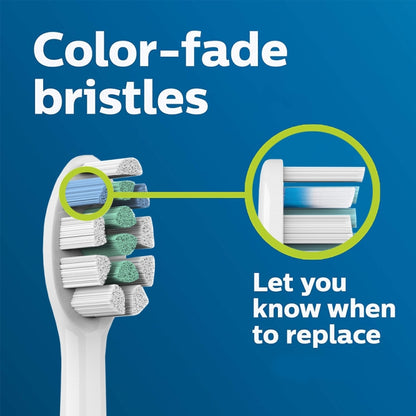 2 PCS หัวแปรงสีฟันสำหรับ Philips HX6730 HX9352 HX8910 HX3226 สไตล์:, Dental Plaque Defensive