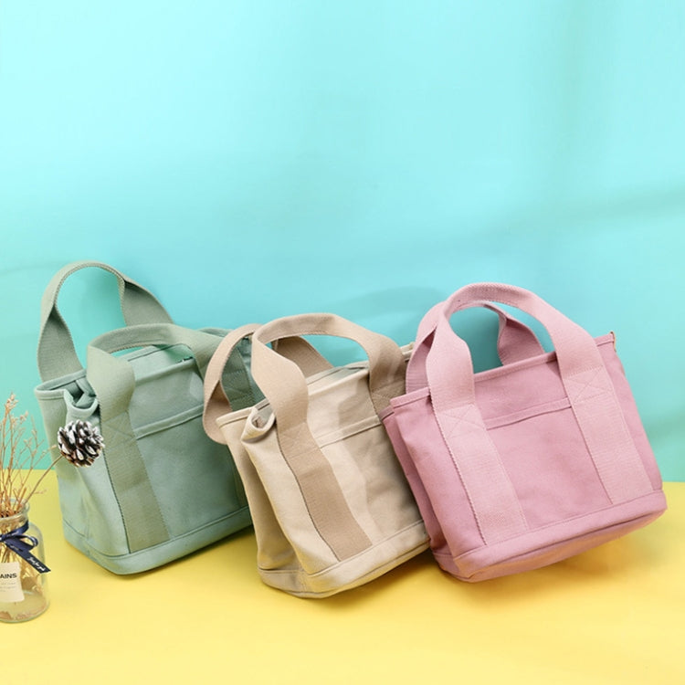 2110 กระเป๋าถือกระเป๋าสะพายไหล่หลายช่องสามมิติ, สีกากี, สีเขียว, สีกรมท่า, สีดำ, สีชมพู