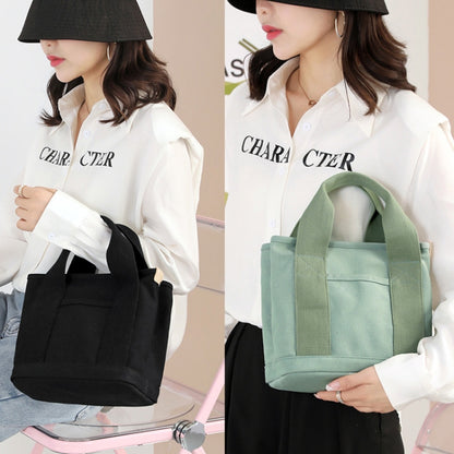 2110 กระเป๋าถือกระเป๋าสะพายไหล่หลายช่องสามมิติ, สีกากี, สีเขียว, สีกรมท่า, สีดำ, สีชมพู