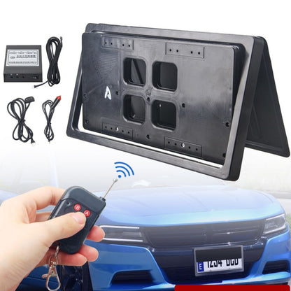 ที่วางป้ายทะเบียนรถแบบมาตรฐานของสหรัฐฯ, US Standard Flip Retractable