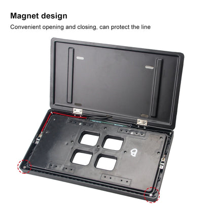 ที่วางป้ายทะเบียนรถแบบมาตรฐานของสหรัฐฯ, US Standard Flip Retractable