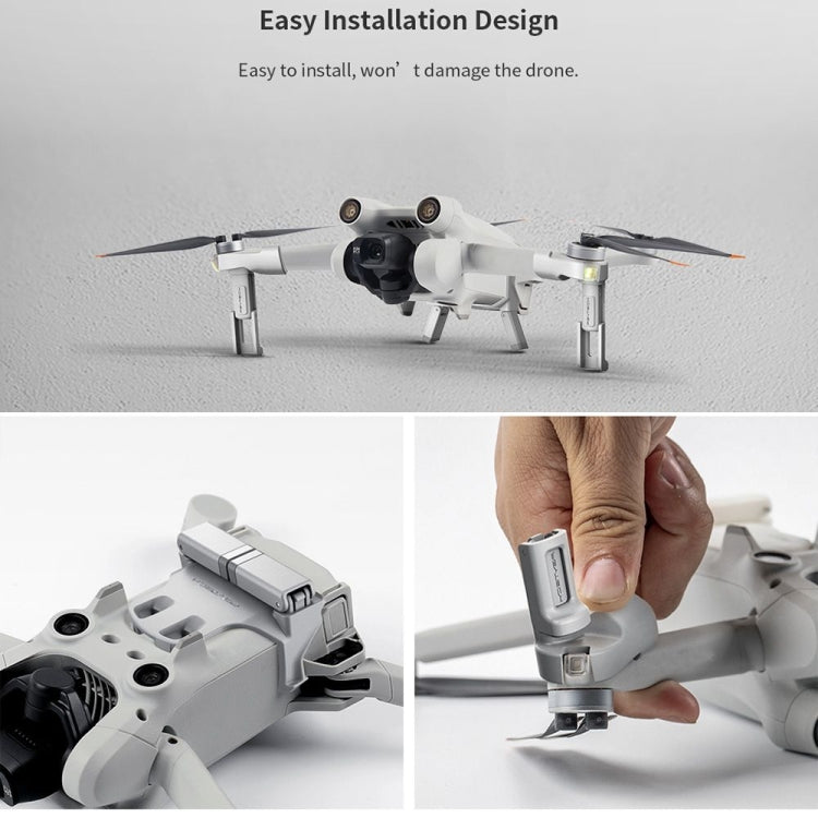 PGYTECH สำหรับ DJI Mini 3 Pro ยก Landing Gear สามารถเพิ่มได้ 25 มม