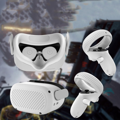 VR แว่นตาเลนส์เปลือกจับเคสป้องกันสำหรับ Oculus Quest 2, สีขาว, สีแดง, สีเขียว