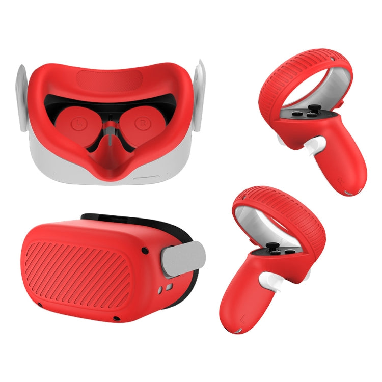 VR แว่นตาเลนส์เปลือกจับเคสป้องกันสำหรับ Oculus Quest 2, สีขาว, สีแดง, สีเขียว