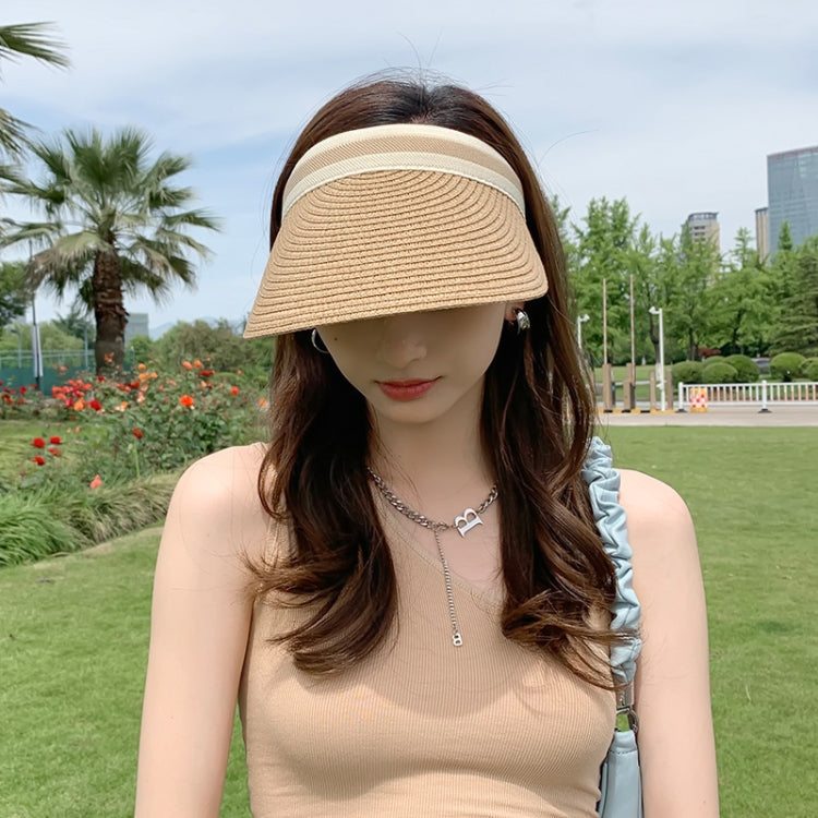 ผู้ปกครองและเด็กชายหาดป้องกันแสงแดดที่ว่างเปล่าม่านบังแดดด้านบนหมวกฟาง, For Adult (Beige), For Adult (Pink), For Adult (Navy Blue), For Adult (Coffee), For Adult (Black)