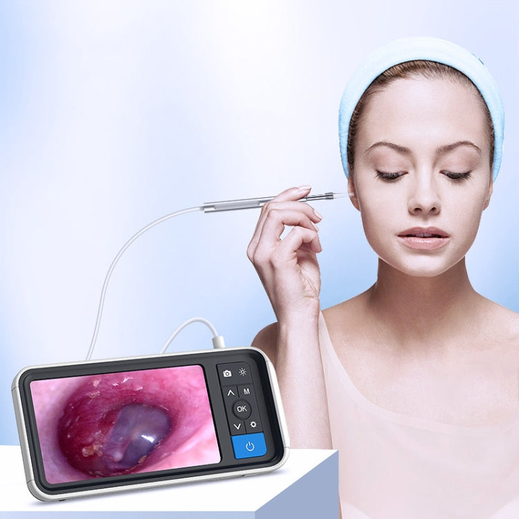 TESLONG MS450 4.5 นิ้ว HD Smart Screen Otoscope พร้อมการ์ดหน่วยความจำ 32GB, MS450