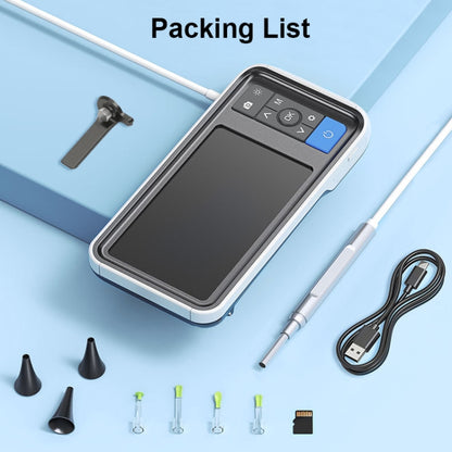 TESLONG MS450 4.5 นิ้ว HD Smart Screen Otoscope พร้อมการ์ดหน่วยความจำ 32GB, MS450