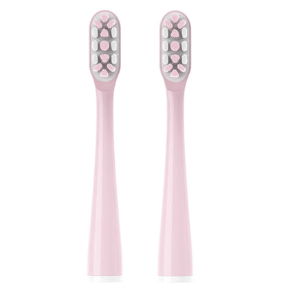 หัวแปรงสีฟันไฟฟ้า Achor Free Tufting สำหรับ Usmile จำนวน 2 ชิ้น, สีขาว, สีชมพู