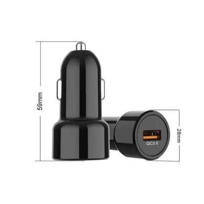 IBD321-Q3 ที่ชาร์จโทรศัพท์มือถือในรถยนต์แบบกันไฟสากล, QC3.0 18W, QC3.0+2.4A, 2.4A+12W, 3.1A+15W, 4.8A+24W, PD 20W