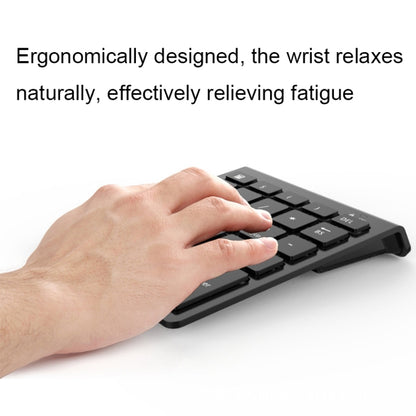 BT302 28 Keys Laptop Mini Wireless Keyboard, ข้อมูลจำเพาะ:, Bluetooth (Black), Bluetooth (Gray), 2.4G (Black), 2.4G (Gray)
